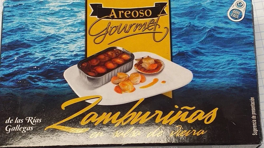 Zamburiñas en salsa de vieira
