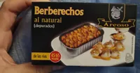 Berberechos al natural