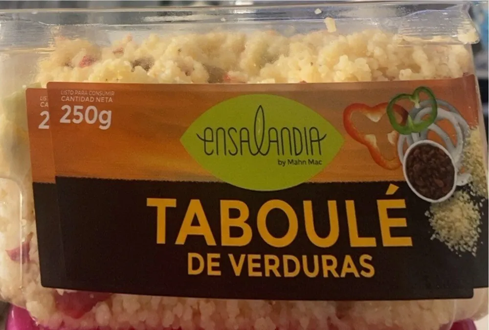 Taboulé de verduras