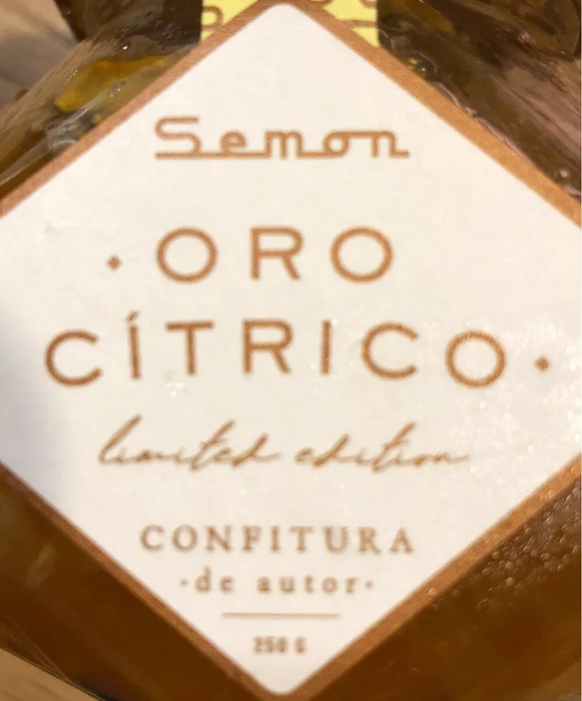 ORO CITRICO-CONFITURA