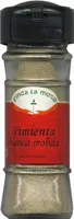 Pimienta blanca molida