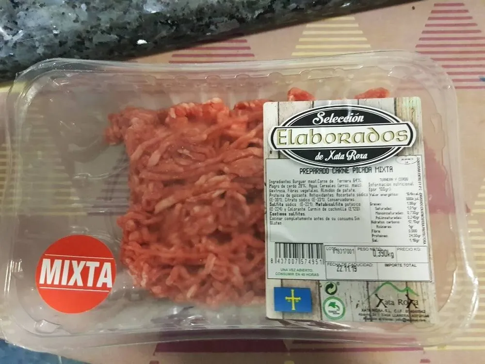 Preparado picada mixta