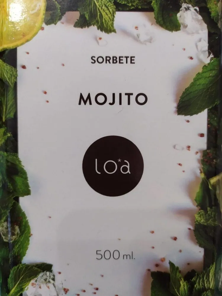 Sorbete Mojito