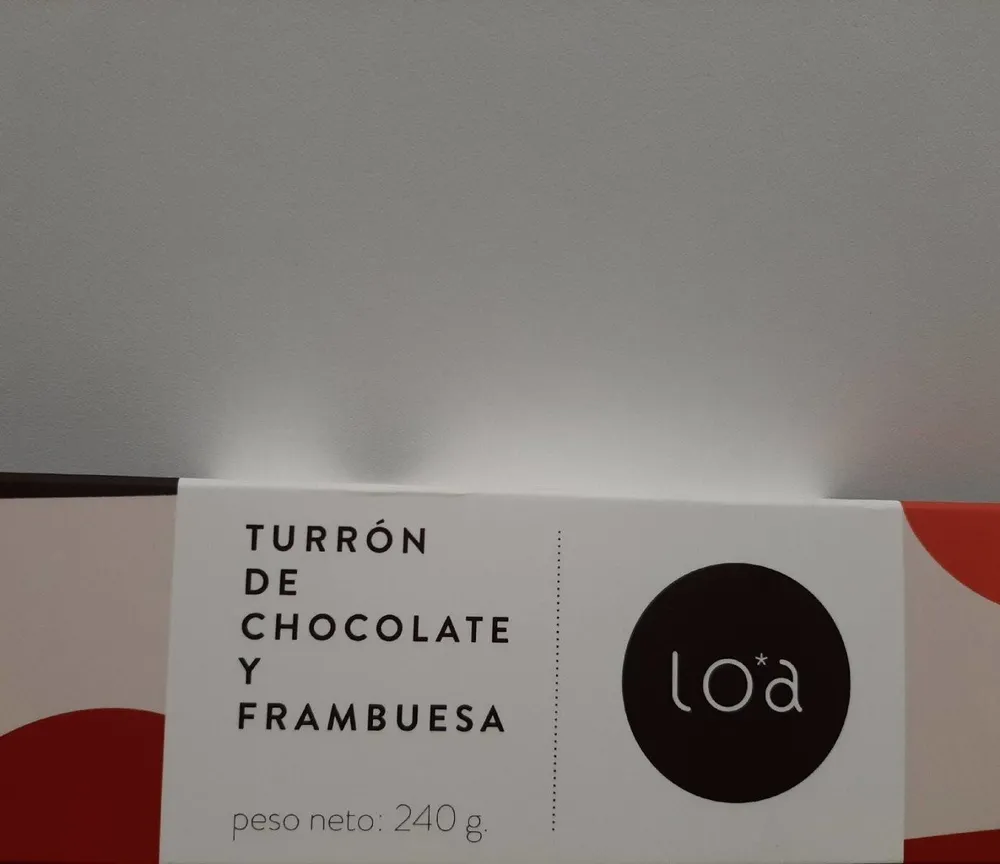 Turron de chocolate