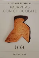 Pajaritas con chocolate