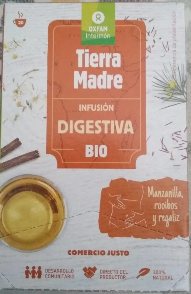Tierra madre infusión digestiva bio