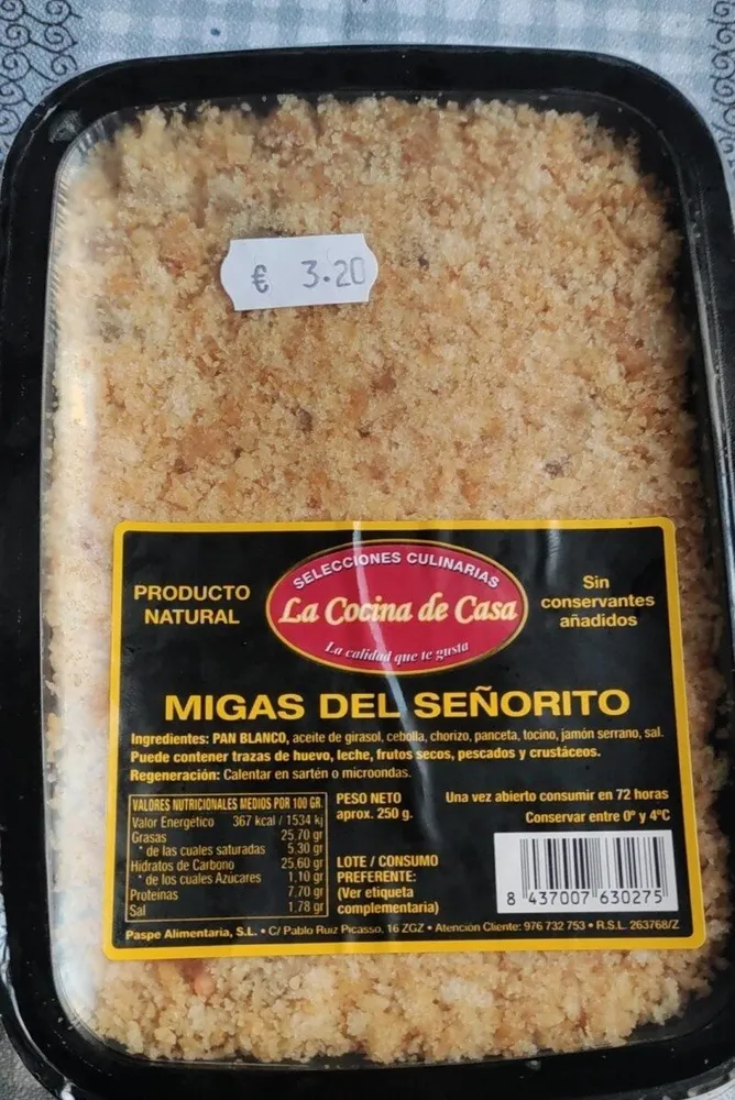 Migas el señorito