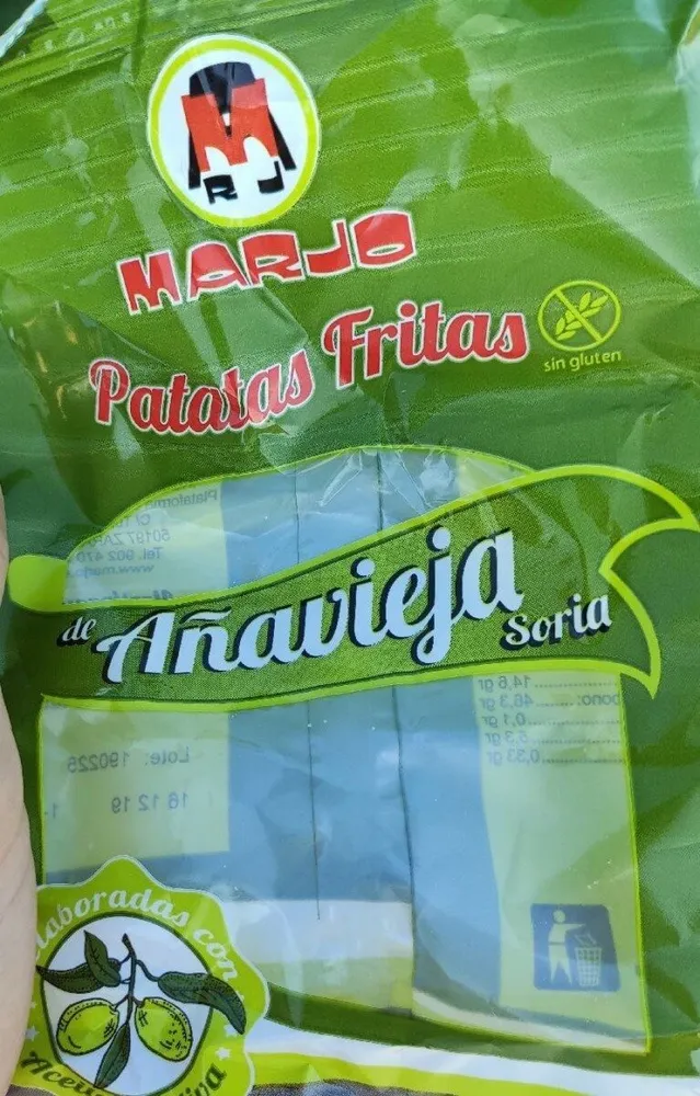Patatas fritas de Añavieja