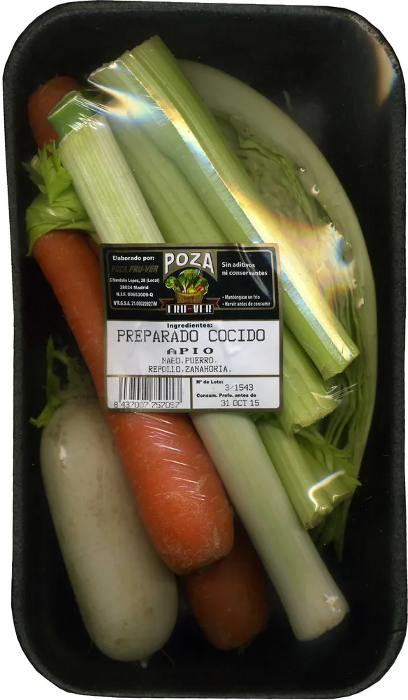 Mezcla de verduras y hortalizas para cocido