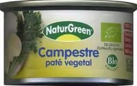 Paté vegetal ecológico "NaturGreen" Campestre