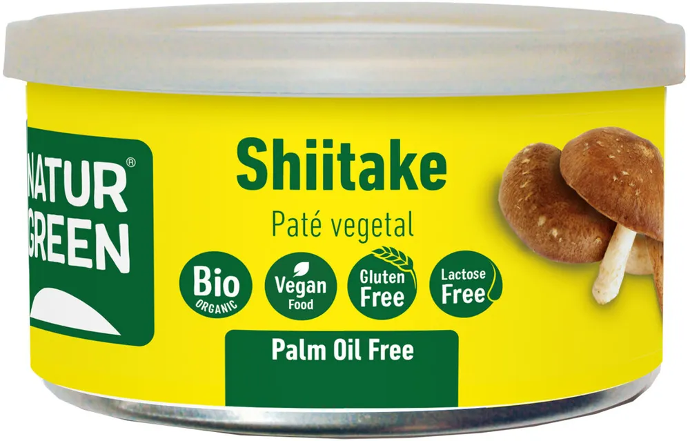 Paté vegetal de shiitake ecológico