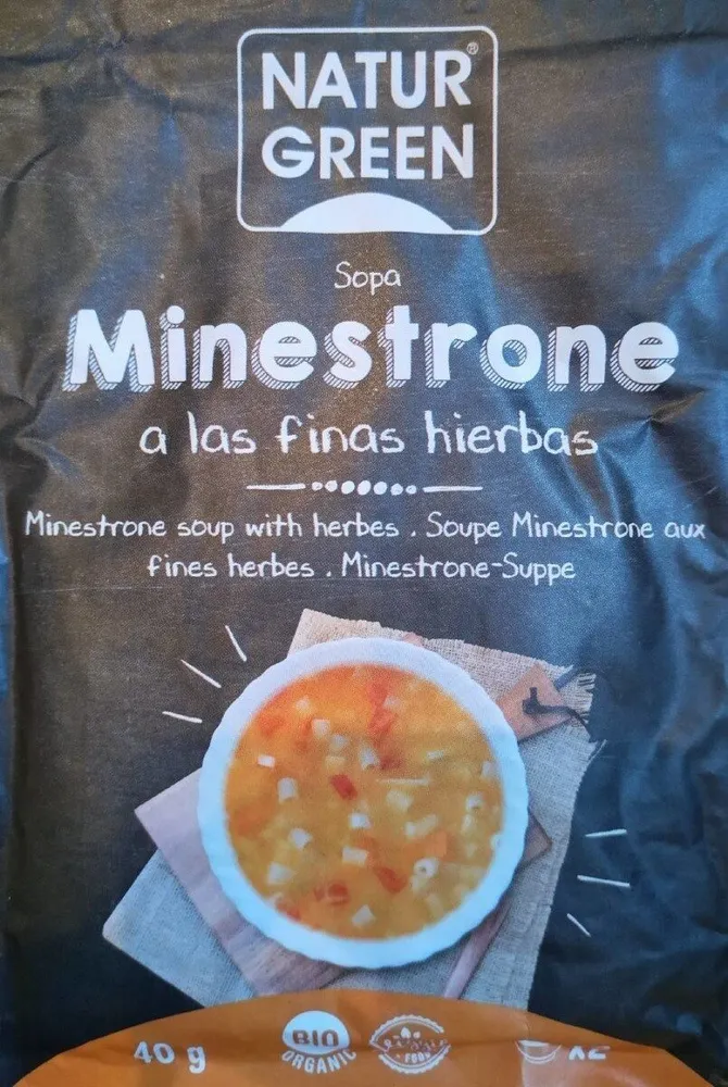 Minestrone a las finas hierbas