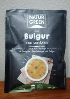 Sopa Bulgur con verduras