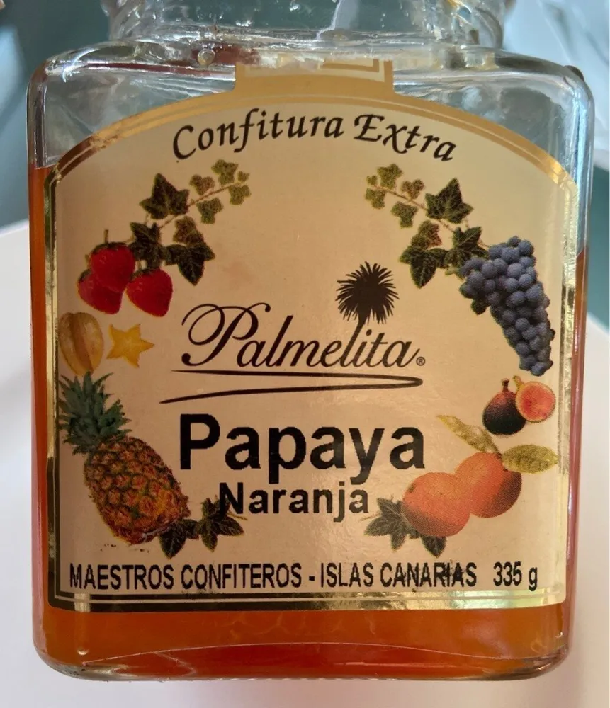 Confitura extra papaya naranja