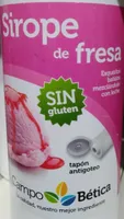 Sirope de fresa