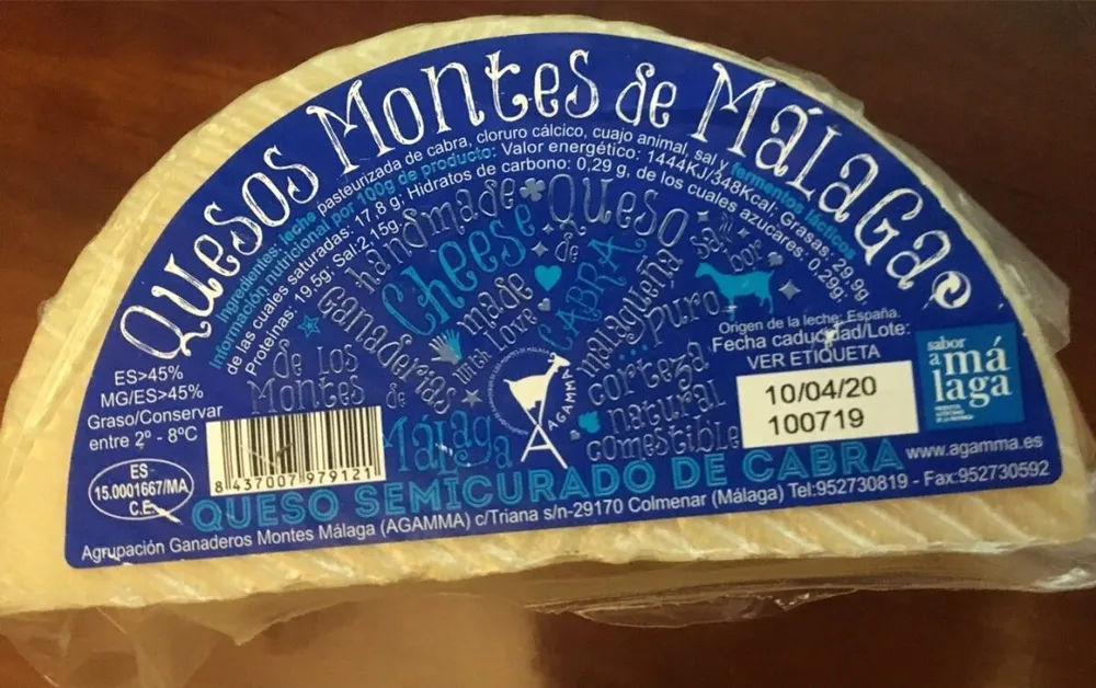 Queso semicurado de cabra