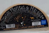 Queso curado de leche cruda de cabra