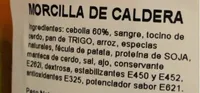 Morcilla de caldera