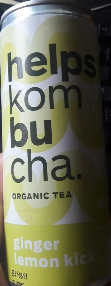 Kombucha Ginger Lemon Kick