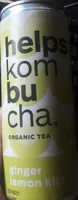 Kombucha Ginger Lemon Kick