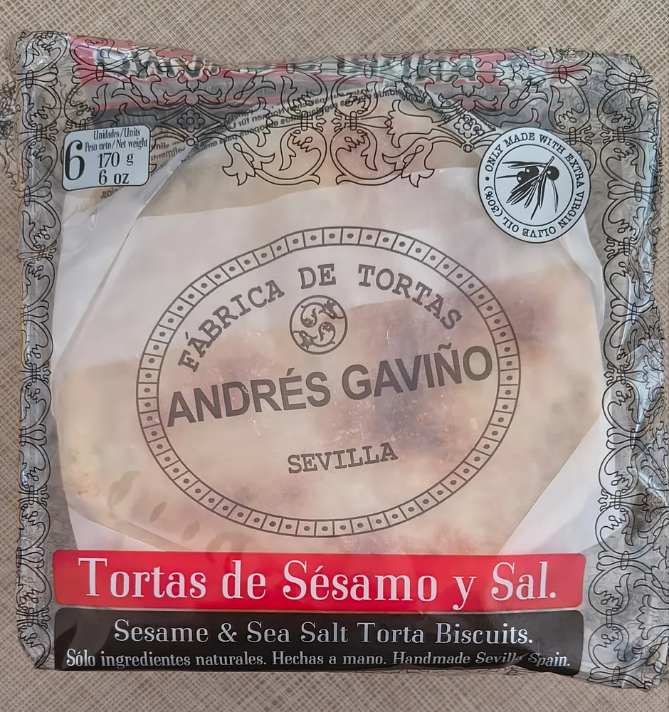 Tortas de Sésamo y Sal