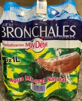 Agua mineral mediana