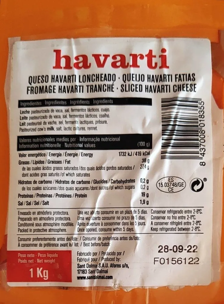 Queso Havarti