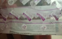 Magdalenas con pepitas de chocolate