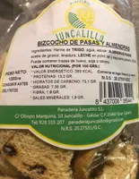 Bizcocho de pasas y almendras