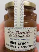 Miel cruda con jalea y propoleo
