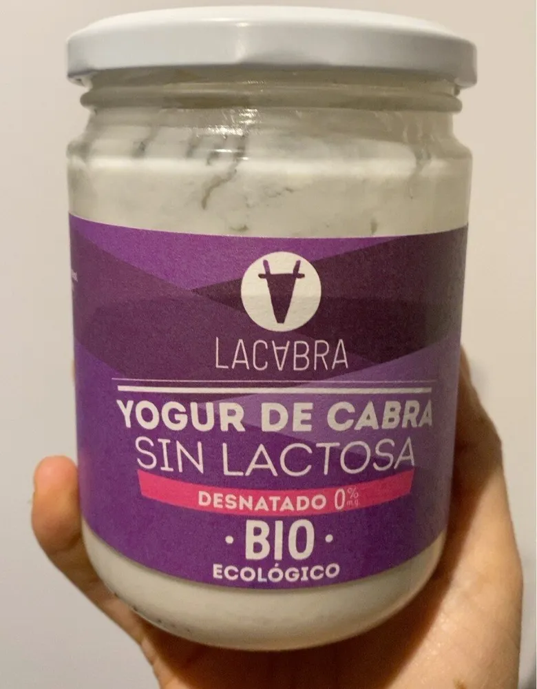 Yogur de cabra sin lactosa bio