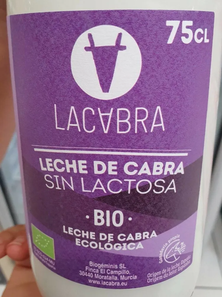 Leche de cabra ecológica