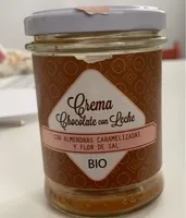 Crema de chocolate con leche Bio