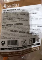 Pizza individual de Atún