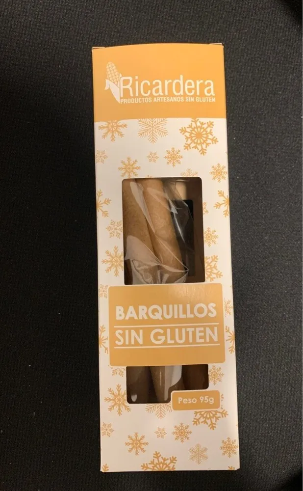 Barquillos sin gluten
