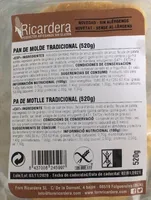 Pan de molde teadicional sin gluten