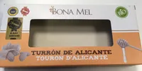 Turrón de Alicante ecologico
