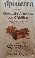Chocolate puro con canela