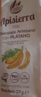 Chocolate artesano plátano