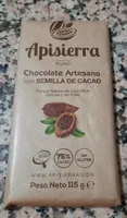 Chocolate artesano con semilla de cacao