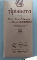 Chocolate artesano con sal de Guerande