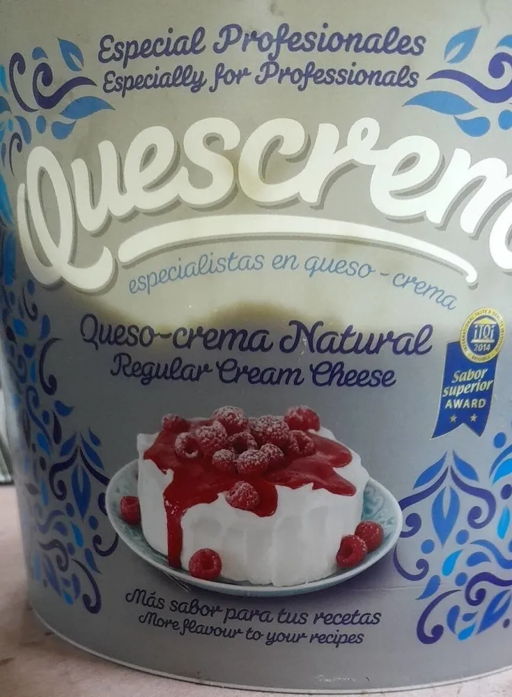 Queso crema natural