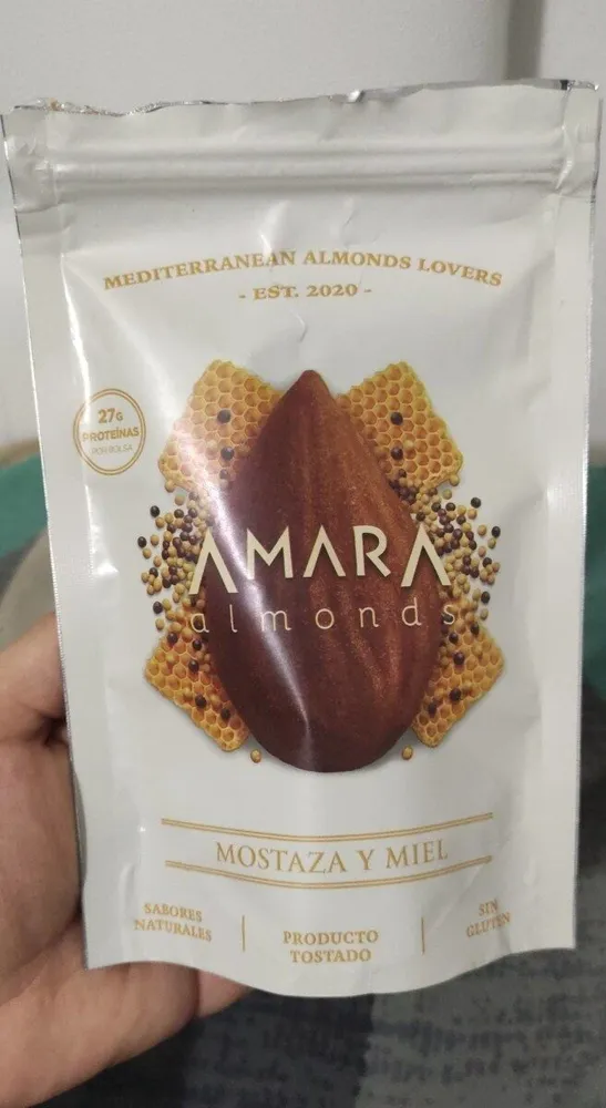 Almendras Tostadas Mostaza y Miel