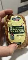 Mini redondo de pollo asado con bacon