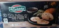 Pollo relleno con boletus, mousse de pato y trufa