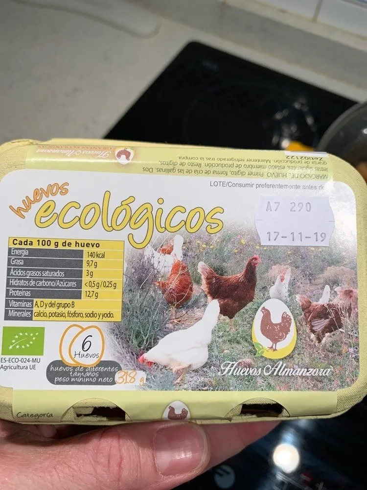 Huevos ecológicos
