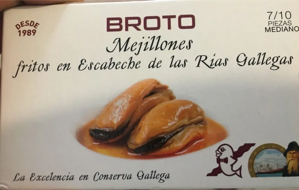 Mejillones en escabeche