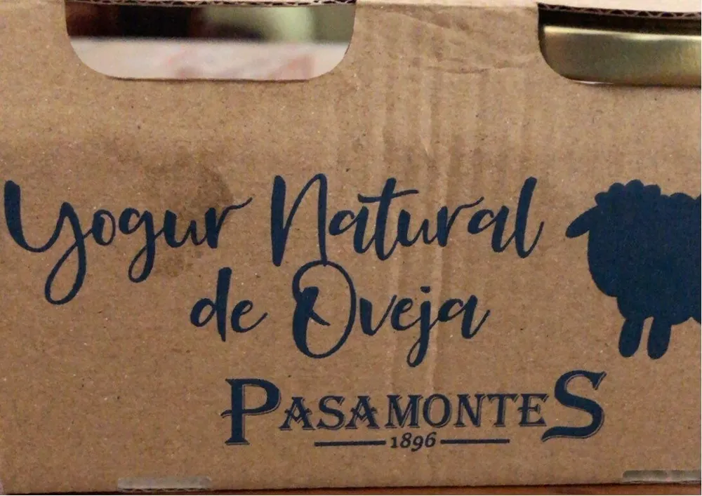 Yogur natural de oveja