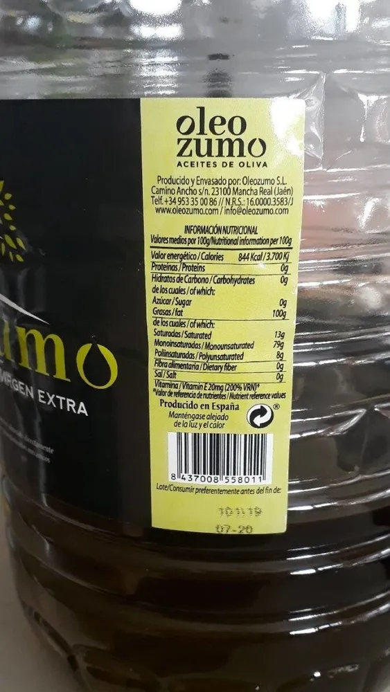 Orozumo Aceite de Oliva virgen extra