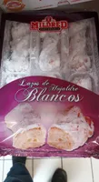 Lazos de hojaldre blancos